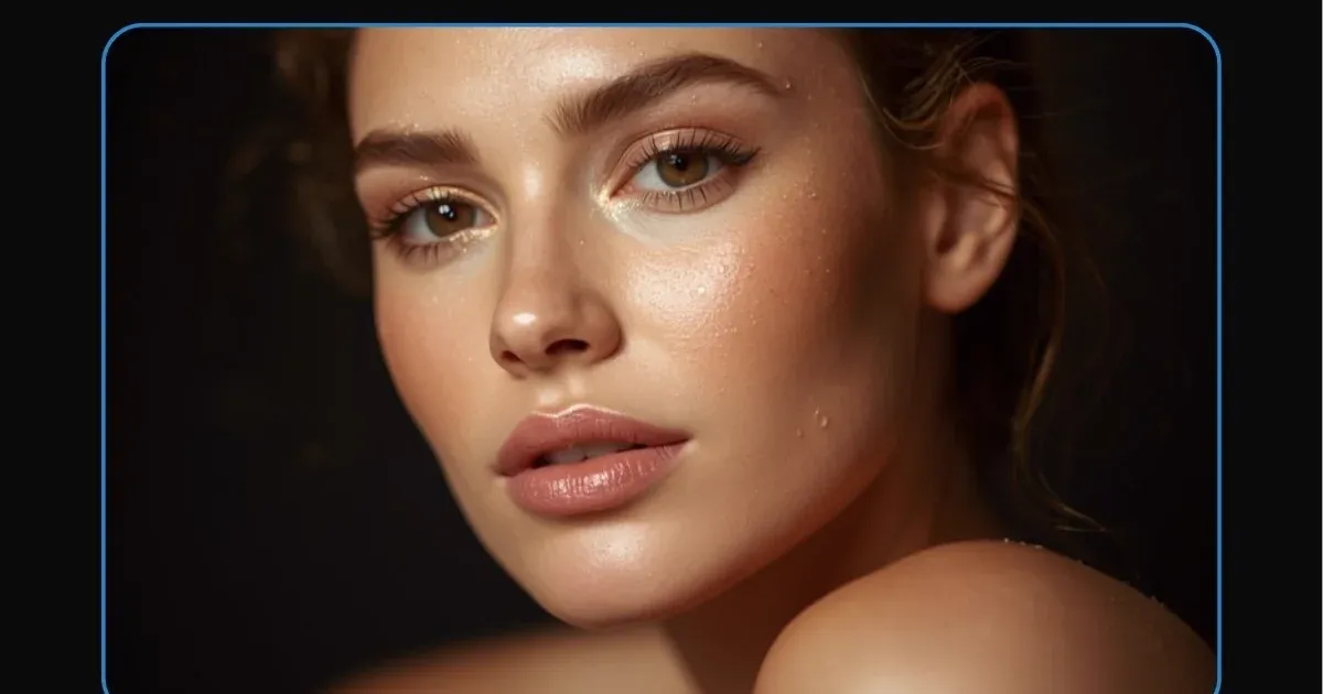 Fresh natural ingredients for radiant skin hydration.